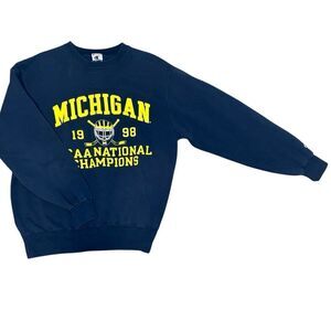 University of Michigan Hockey National Championship Sweatshirt-1998!!! Size XL